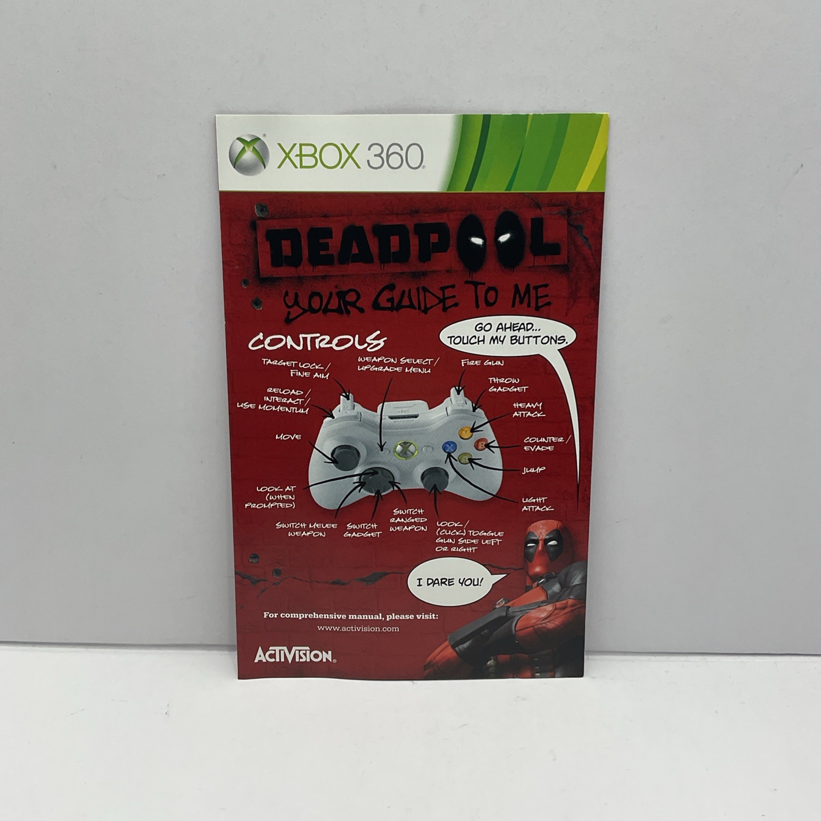 Deadpool (Xbox 360) Tested & CIB Clean 1 YR Warranty Refurbished Mint Disc