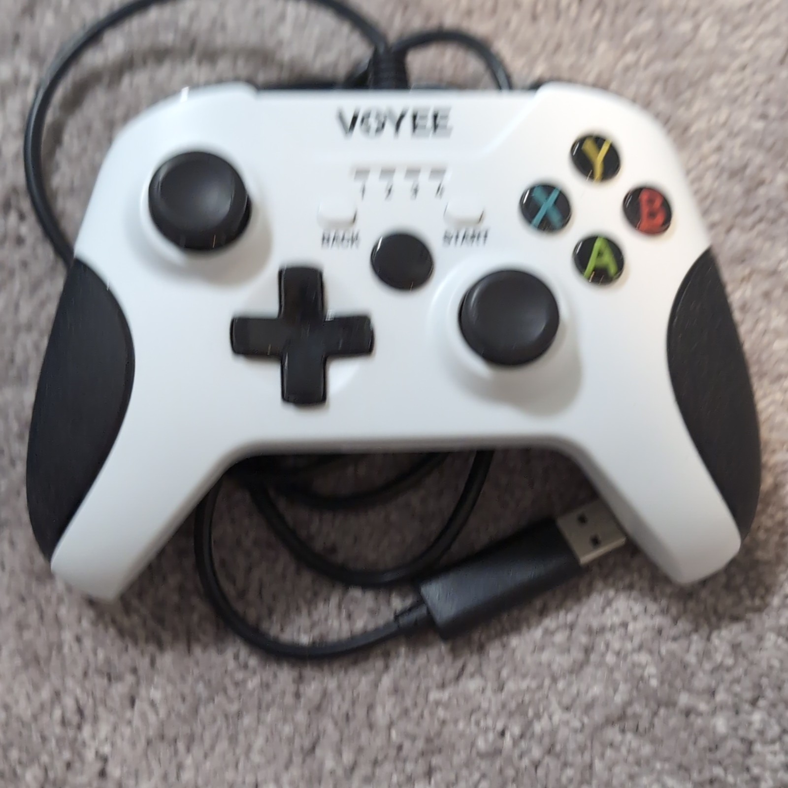 Assorted USB Wired Video Game Controller Bundle of 2