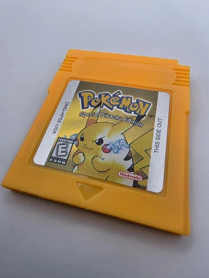 Game Card Yellow Version For Pokemon GBC