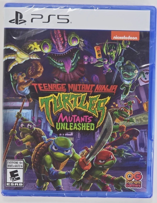 TMNT Mutants Unleashed – Sony PlayStation 5 – BRAND NEW
