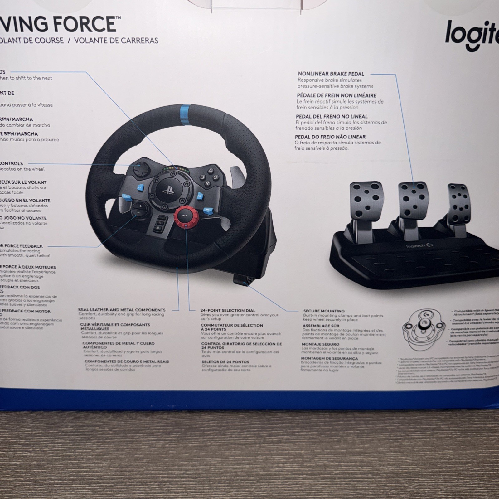 Logitech G 29 Driving Force Racing Wheel Preowned In Amazing Condition.