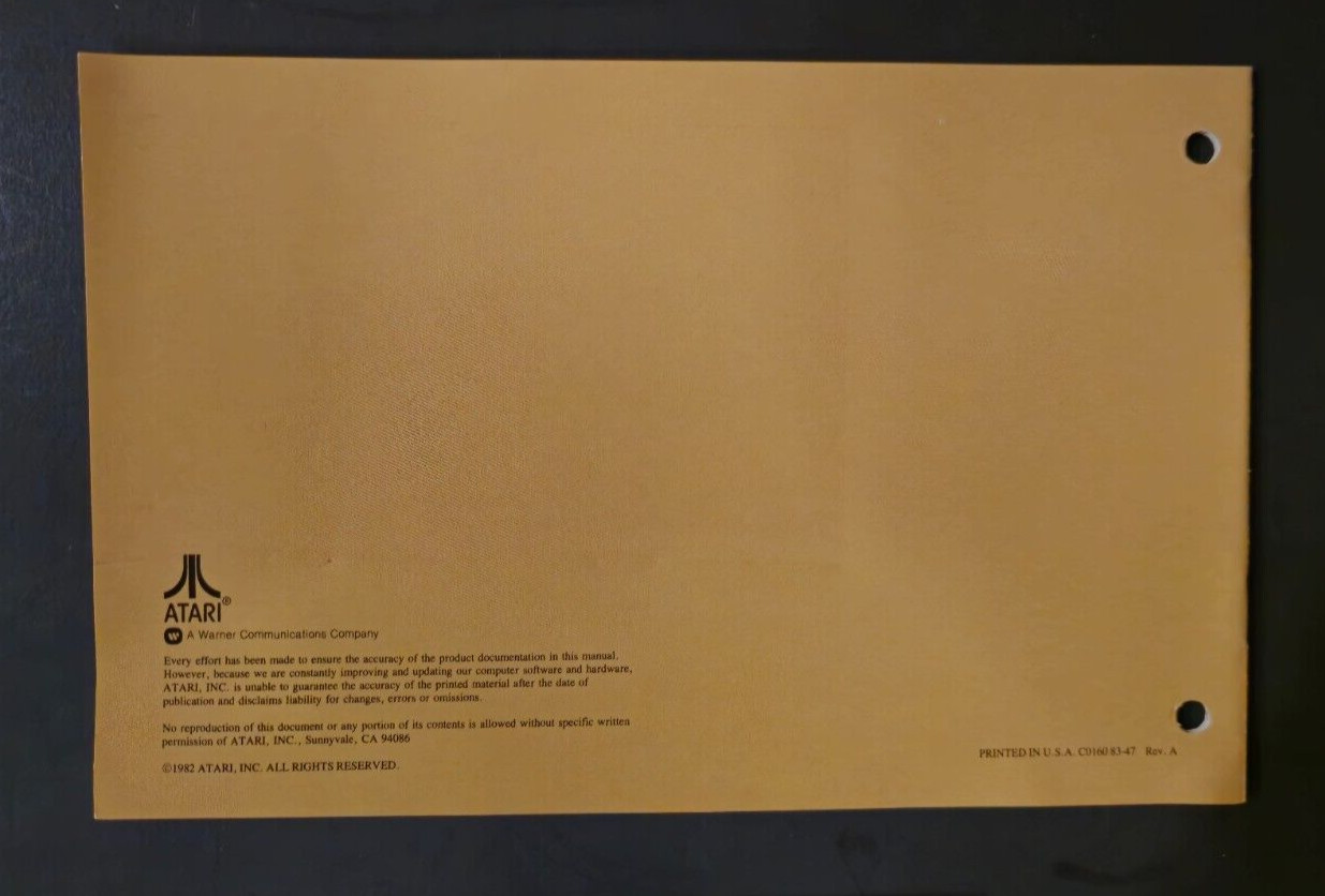 ATARI 400 / 800 – Timewise Productivity Software – Disk + Book – VINTAGE 1982