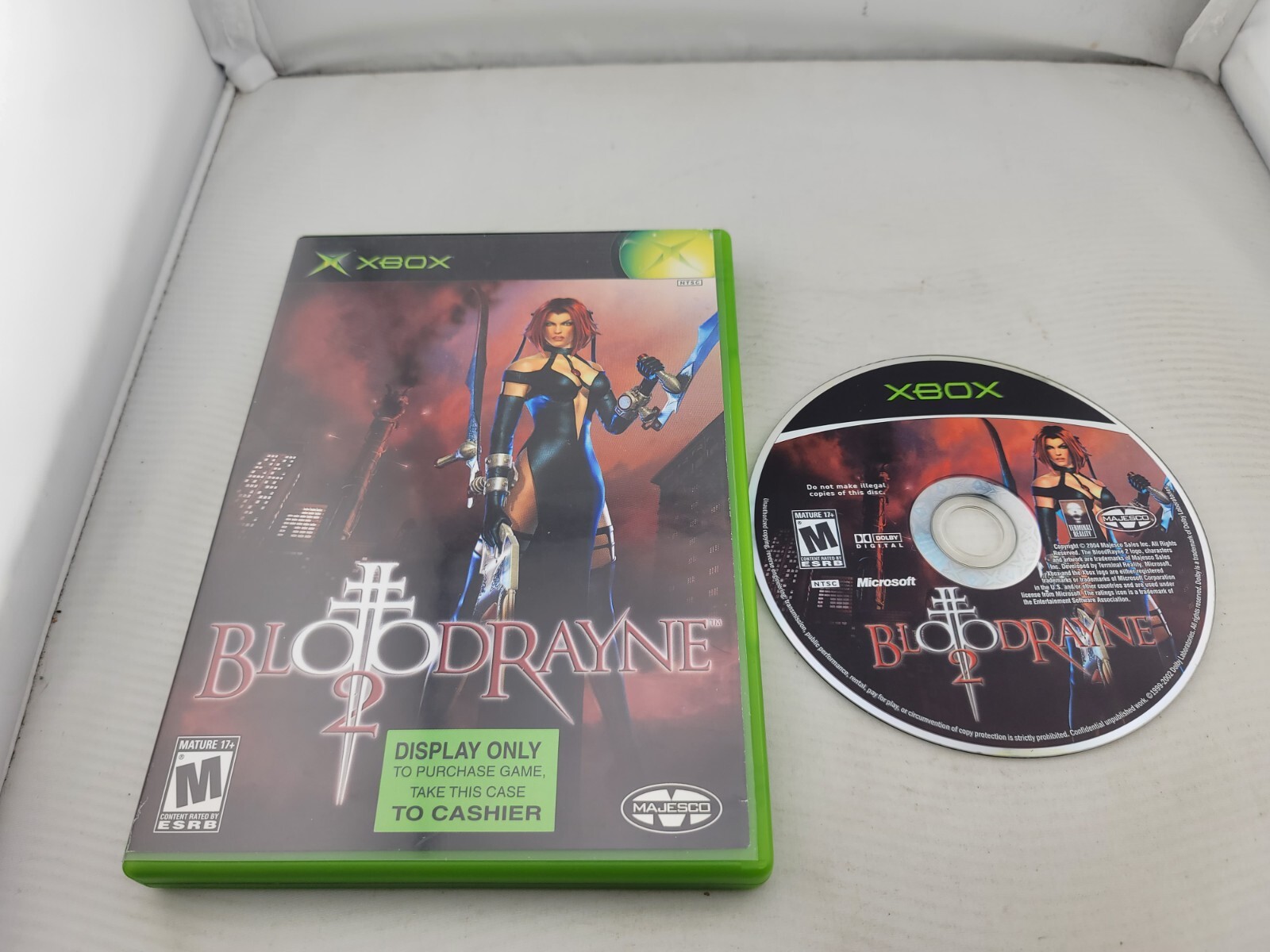 Bloodrayne 2 for Microsoft XBOX With Case Great Shape