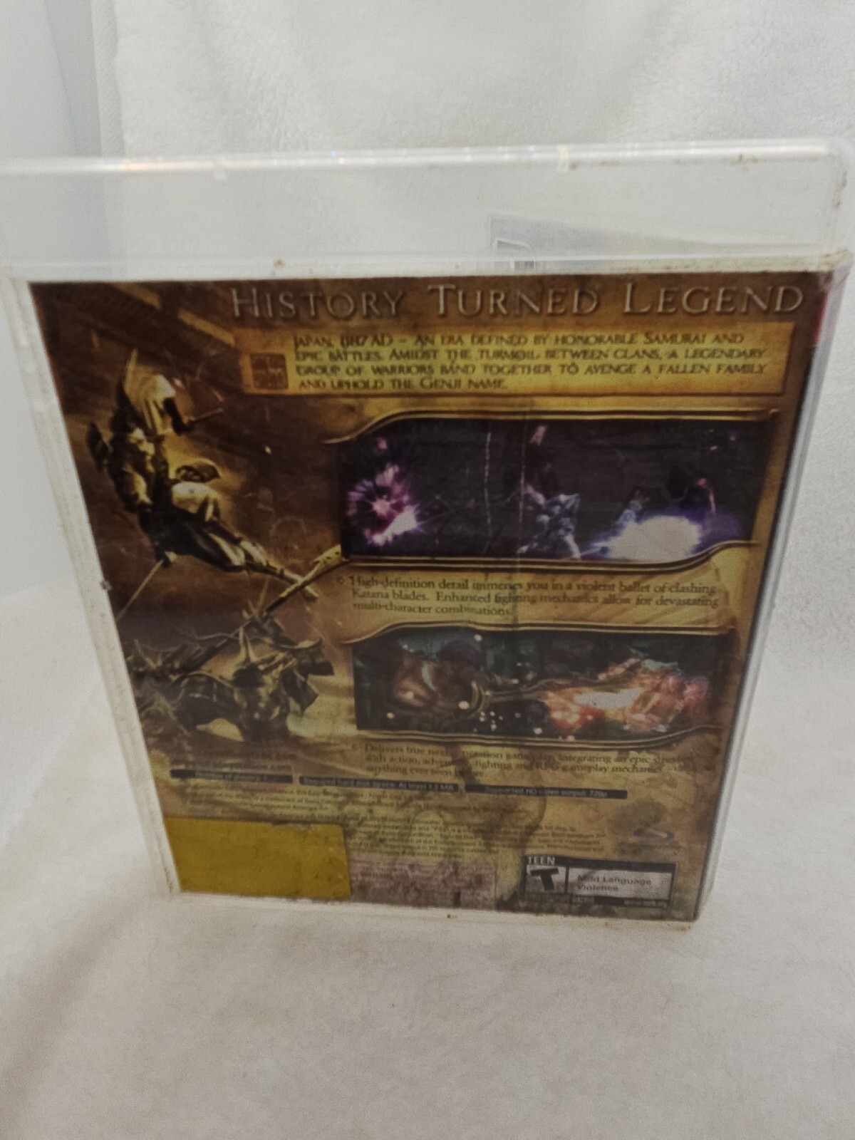 Genji: Days of the Blade (Sony PlayStation 3, 2006) No Manual