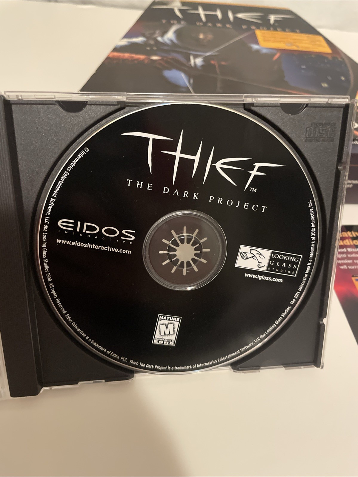 Thief Dark Project EIDOS Trapezoid Big Box PC Game W/ Demo Disk 1998