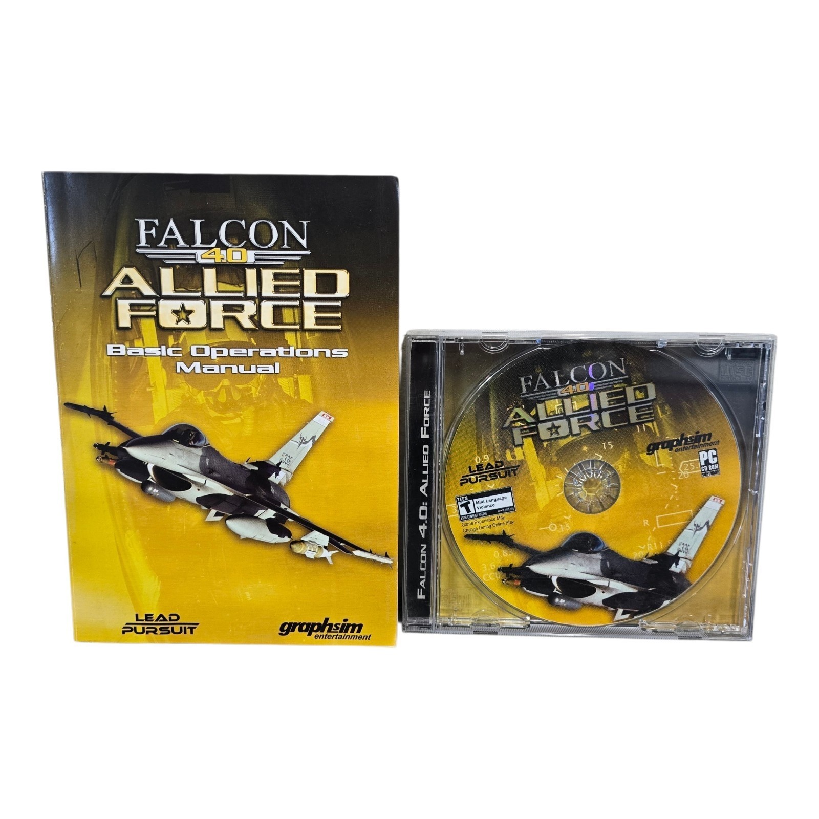 Falcon 4.0 Allied Force Battlefield Series Combat Flight Simulator PC Game