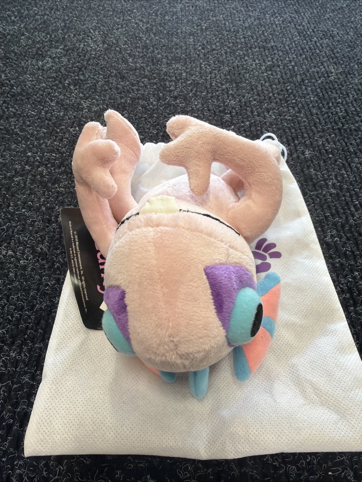 World of Warcraft – Gurky Murloc – Pink Plush – With Bag & Tag