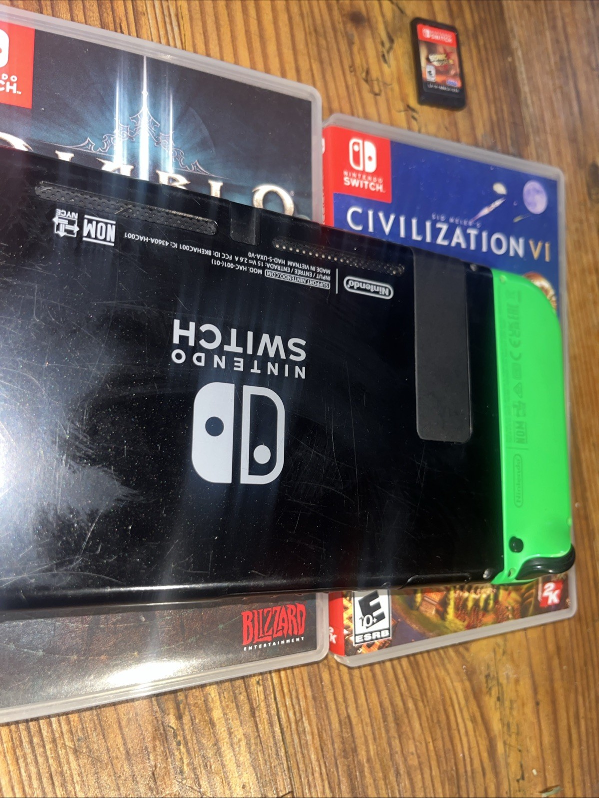 Nintendo Switch v2 Console Gaming System HAC-001(-01) Pokemon Diablo Sonic Games