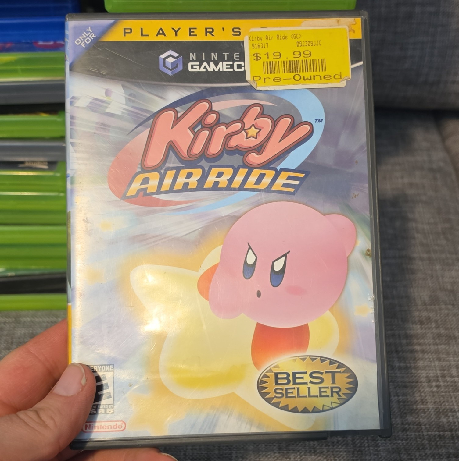 Kirby Air Ride Player’s Choice Complete w/Manual – Nintendo GameCube 2003