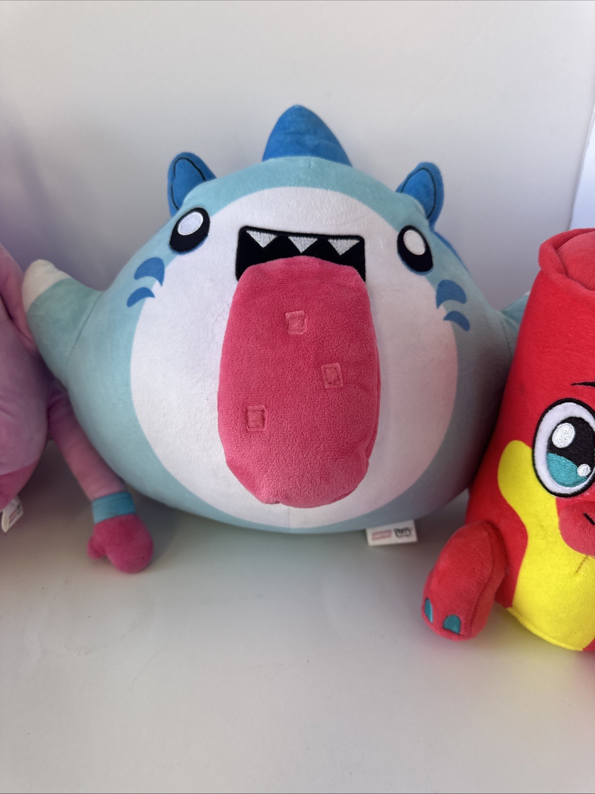 Lankybox Poppy Playtime Plush Lot Mommy Long-Legs Canny & Shark X Candy