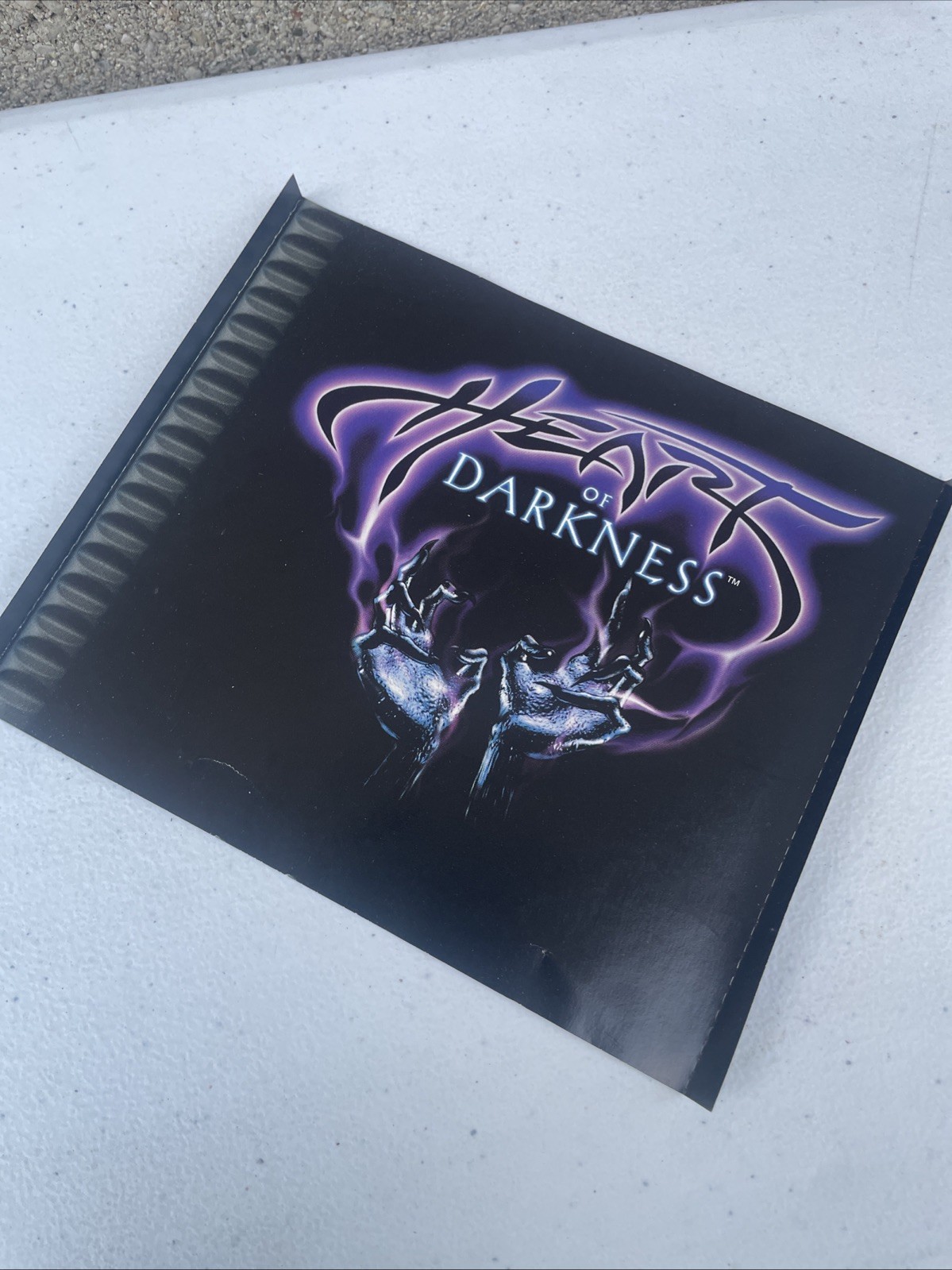 Heart of Darkness (Sony PlayStation 1, PS1) Artwork Backing Only