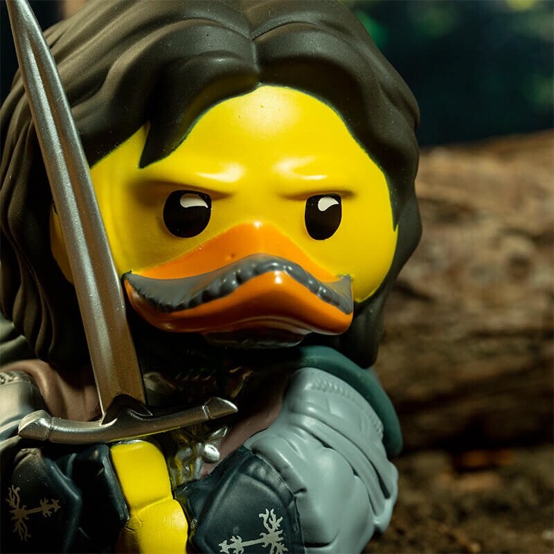 TUBBZ Boxed LORD OF THE RINGS Aragorn Collectible Duck Figure JEEP