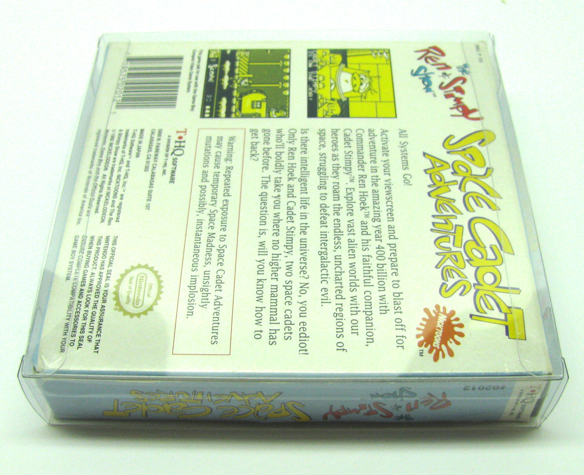 10x NINTENDO GAME BOY CLEAR PROTECTIVE BOX PROTECTOR SLEEVE CASE -FREE SHIPPING!