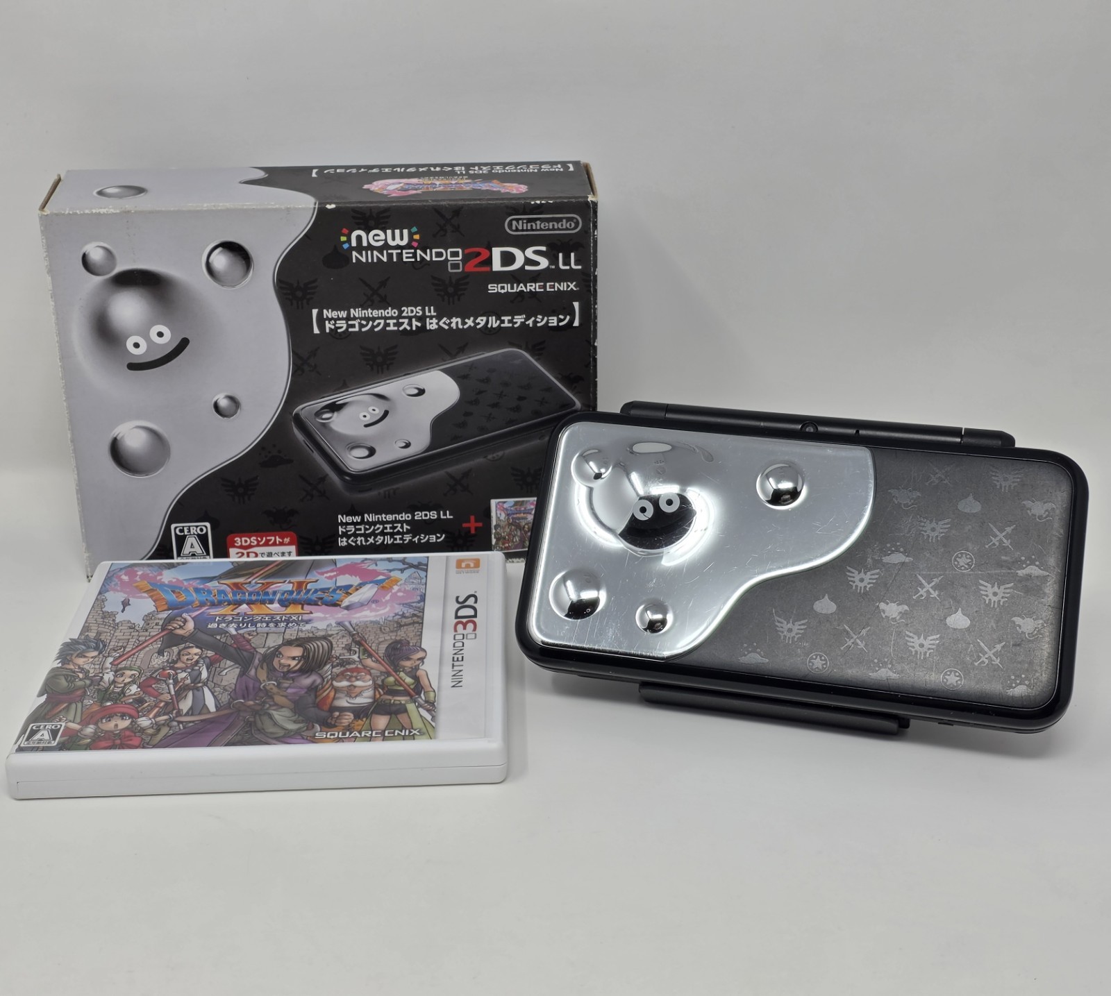 🎮 New Nintendo 2DS LL / XL Dragon Quest Metallic Slime Limited Edition Console
