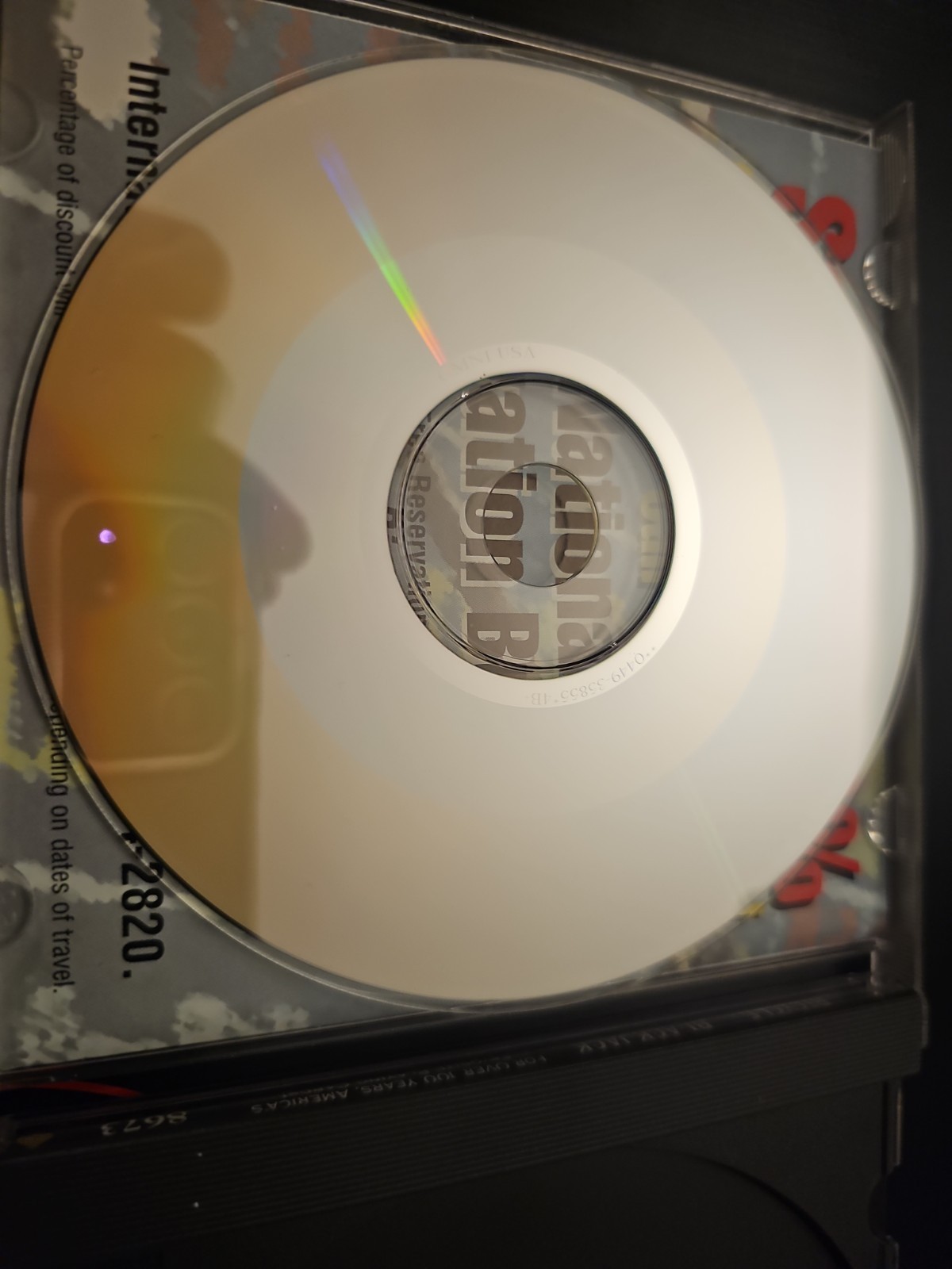 Bicycle BlackJack CD-ROM Vintage Computer Casino Card game Microsoft windows 95