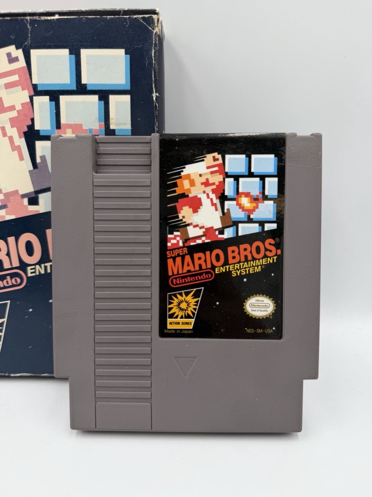 Super Mario Bros. (Nintendo NES, 1985) w/ Box Tested