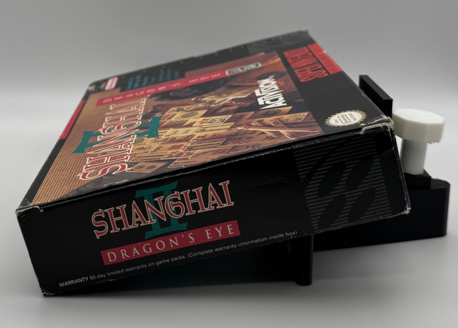 Super Nintendo SNES Shanghai II Dragon’s Eye, Game, Box, Verified Working