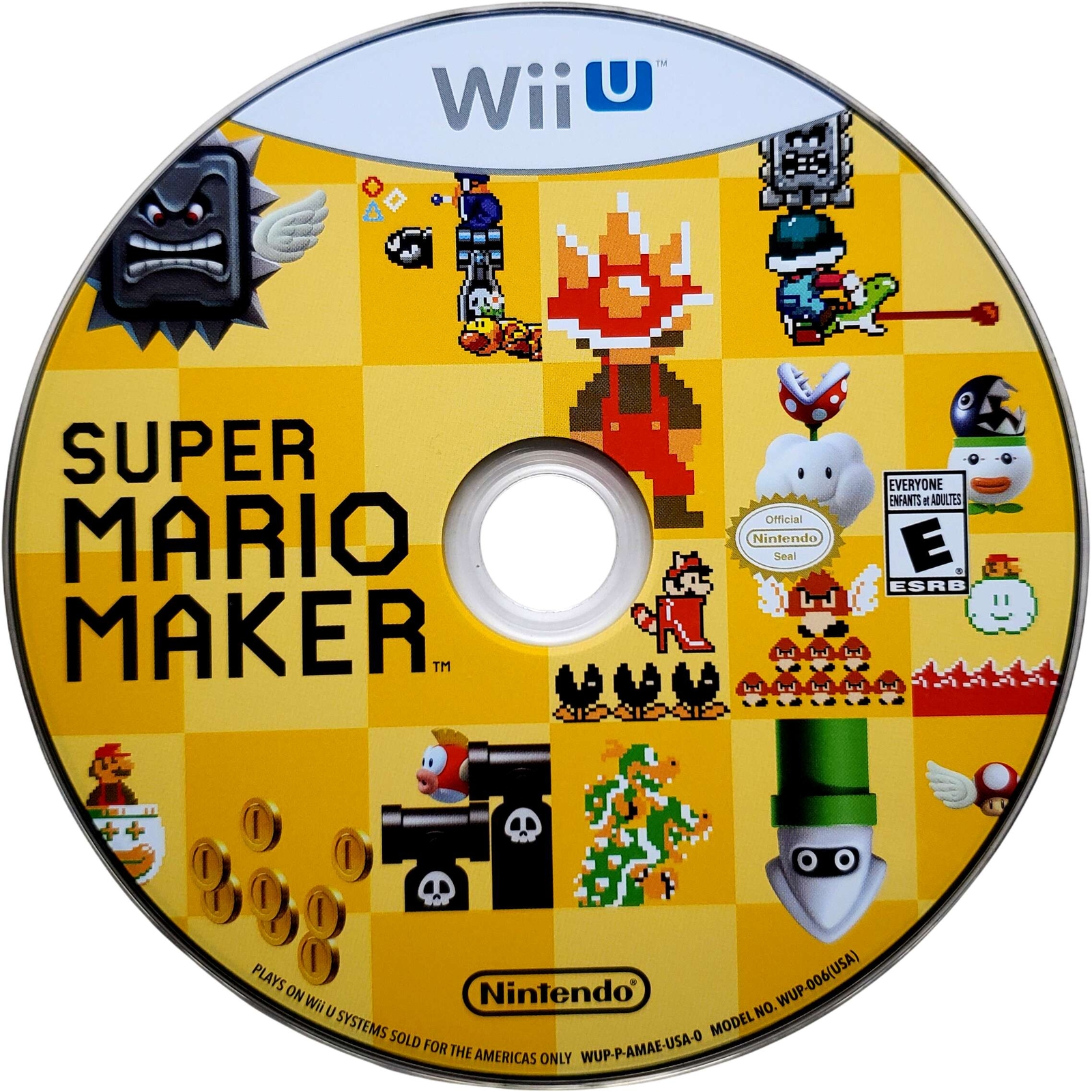 Super Mario Maker – Nintendo Wii U Pristine Tested Authentic 180 Day Guarantee