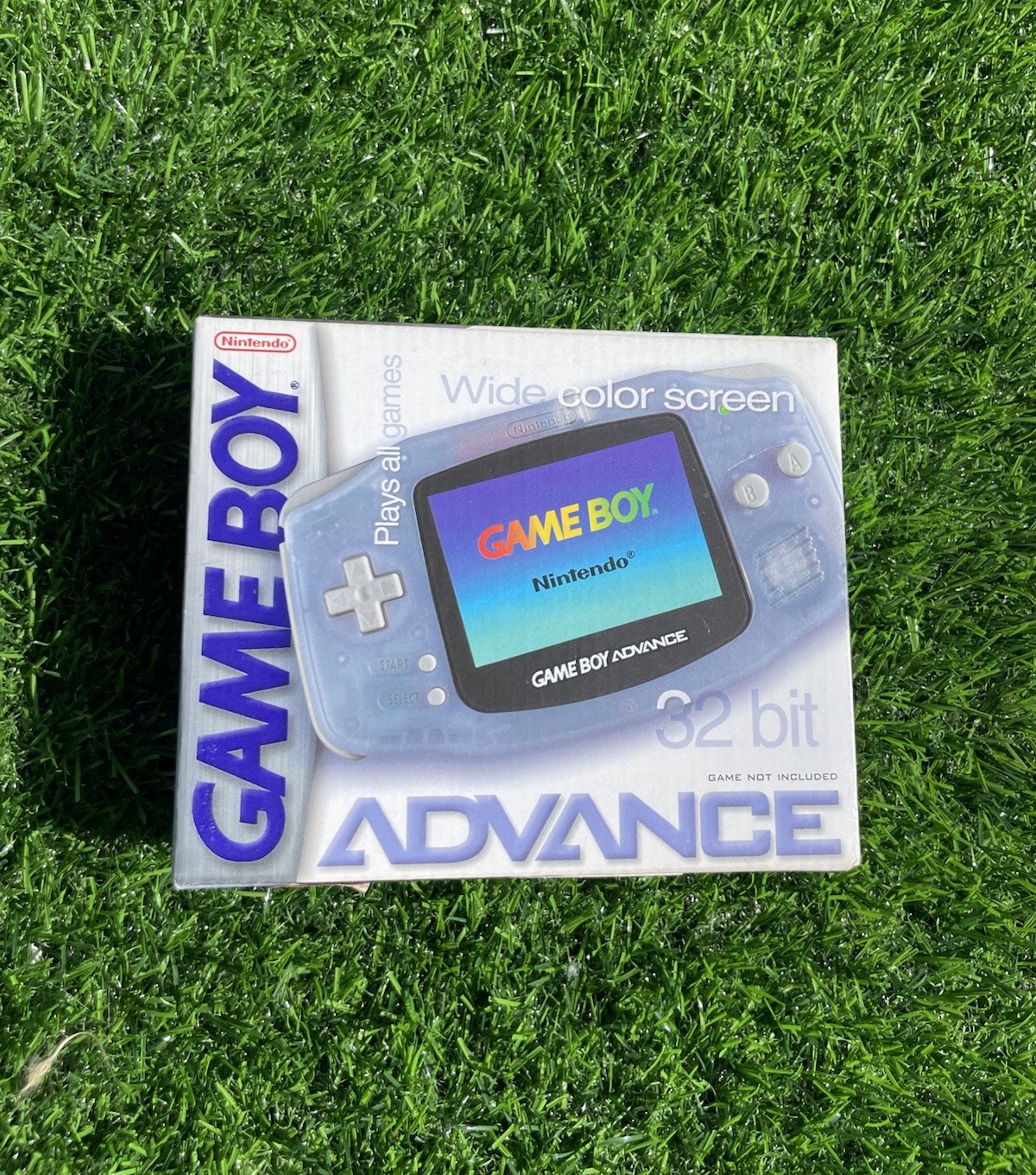 Brand New Nintendo Game Boy Advance Handheld System Console Glacier Blue