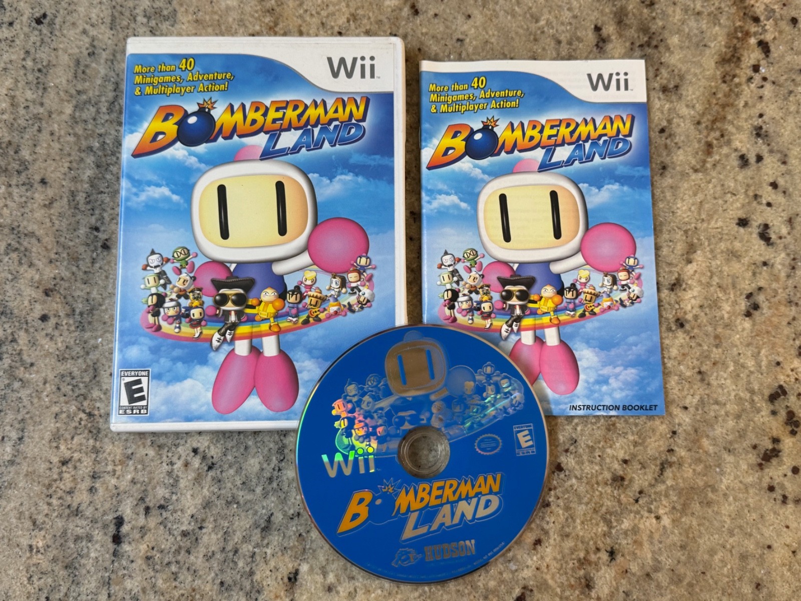 Original 2008 Nintendo Wii Video Game – Bomberman Land Complete