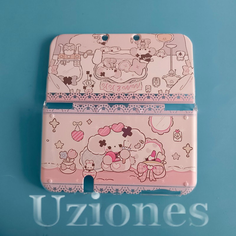 Top&Bottom Protective Cover Snap on Case Shell For Nintendo New 3DS XL New 3DSLL