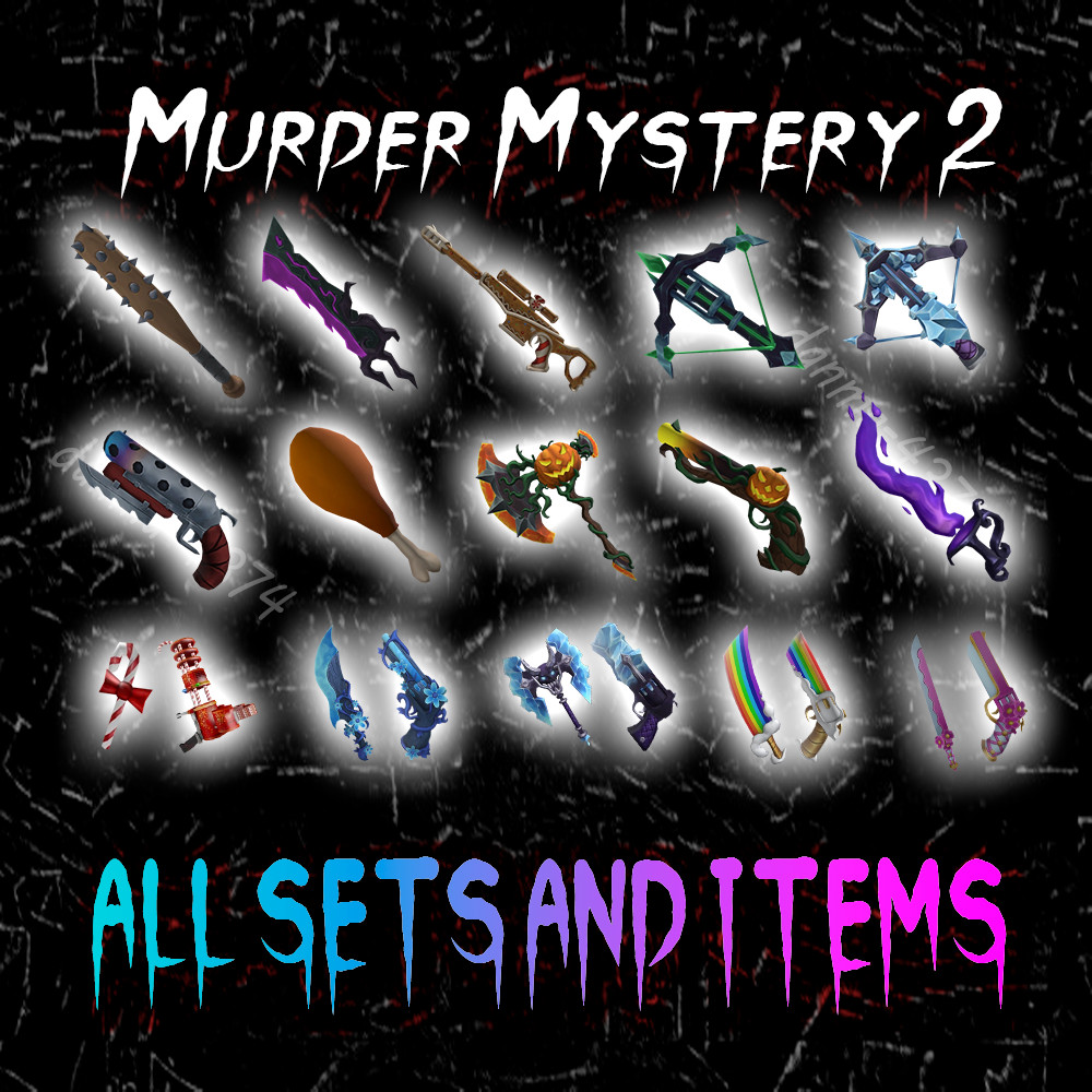 Murder Mystery 2 All Godly Sets and Items MM2 – Fast Delivery – Cheapest Price