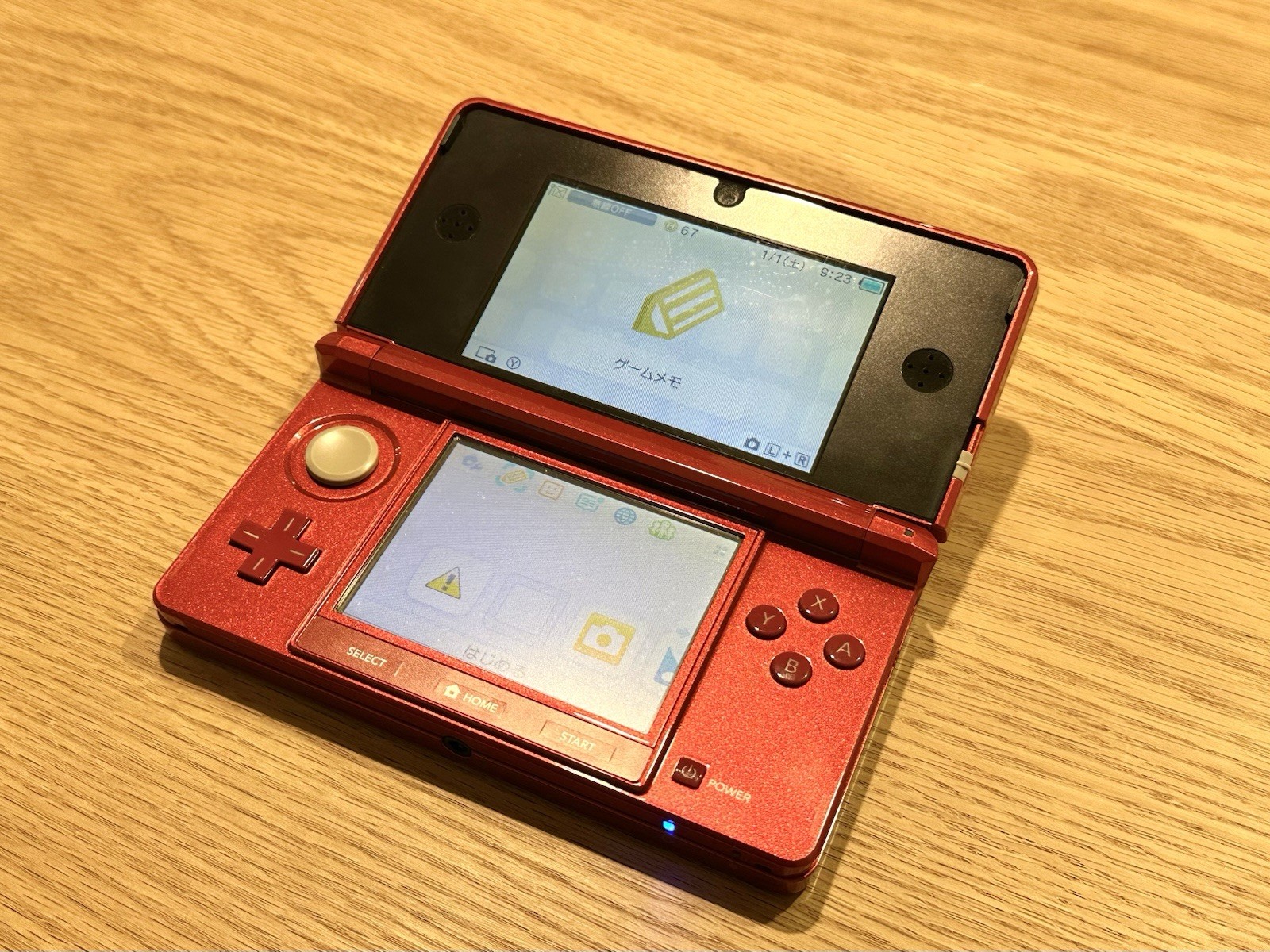 Nintendo 3DS Handheld System – Flame Red
