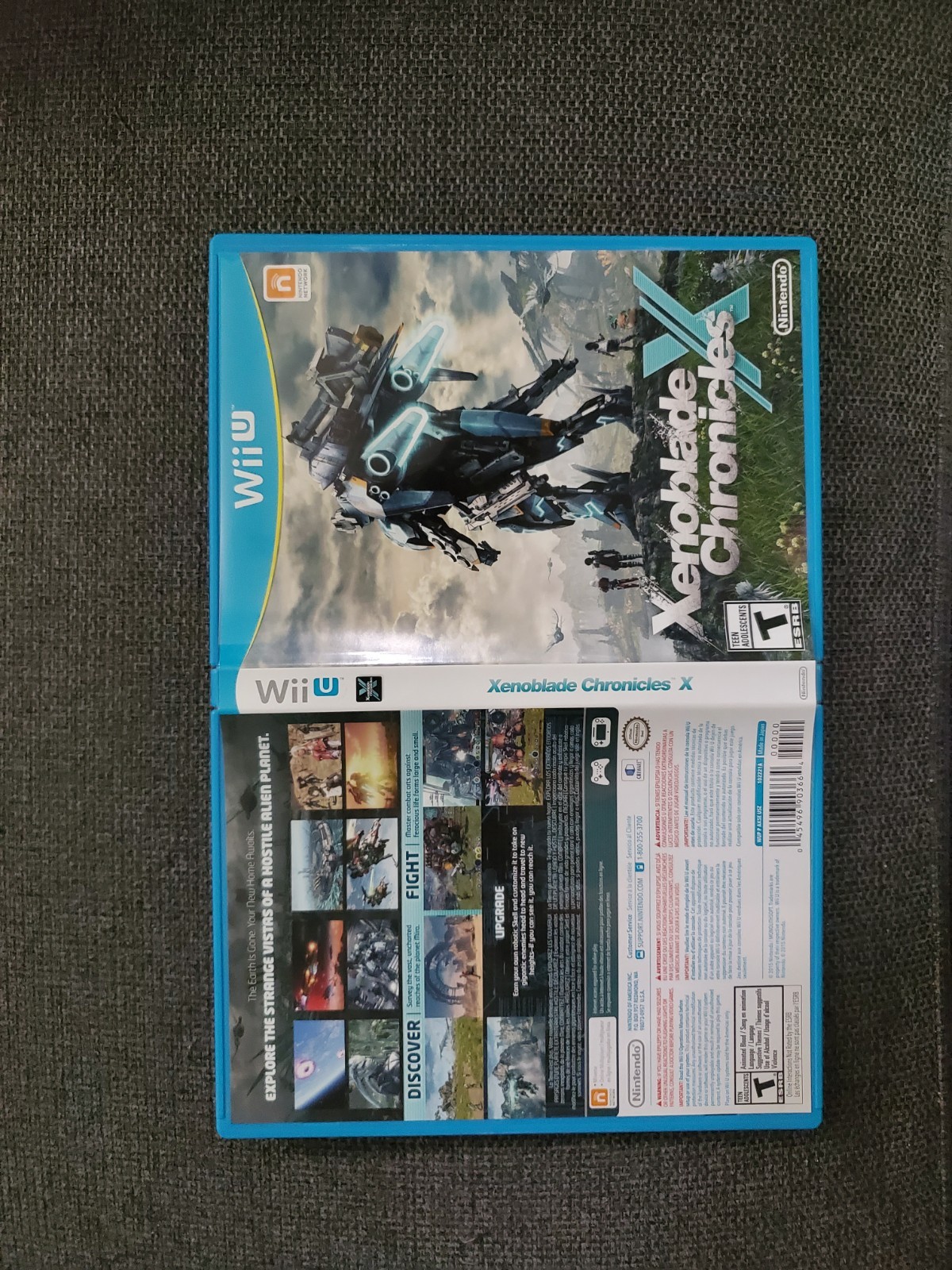 Xenoblade Chronicles X (Nintendo Wii U, 2015) Complete In Box