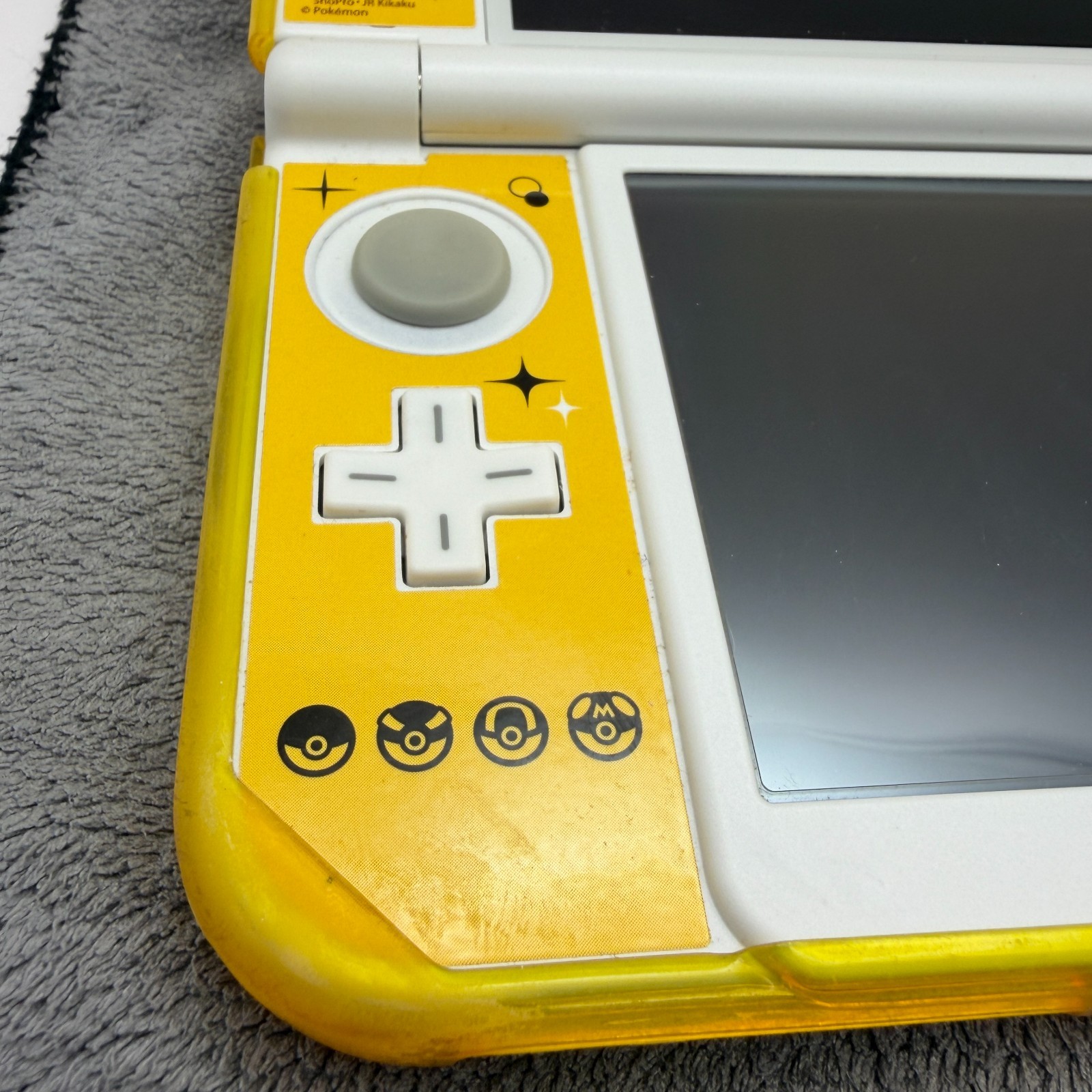 【Excellent5】Nintendo NEW 3DS LL XL Pearl White Mario Game Console From Japan