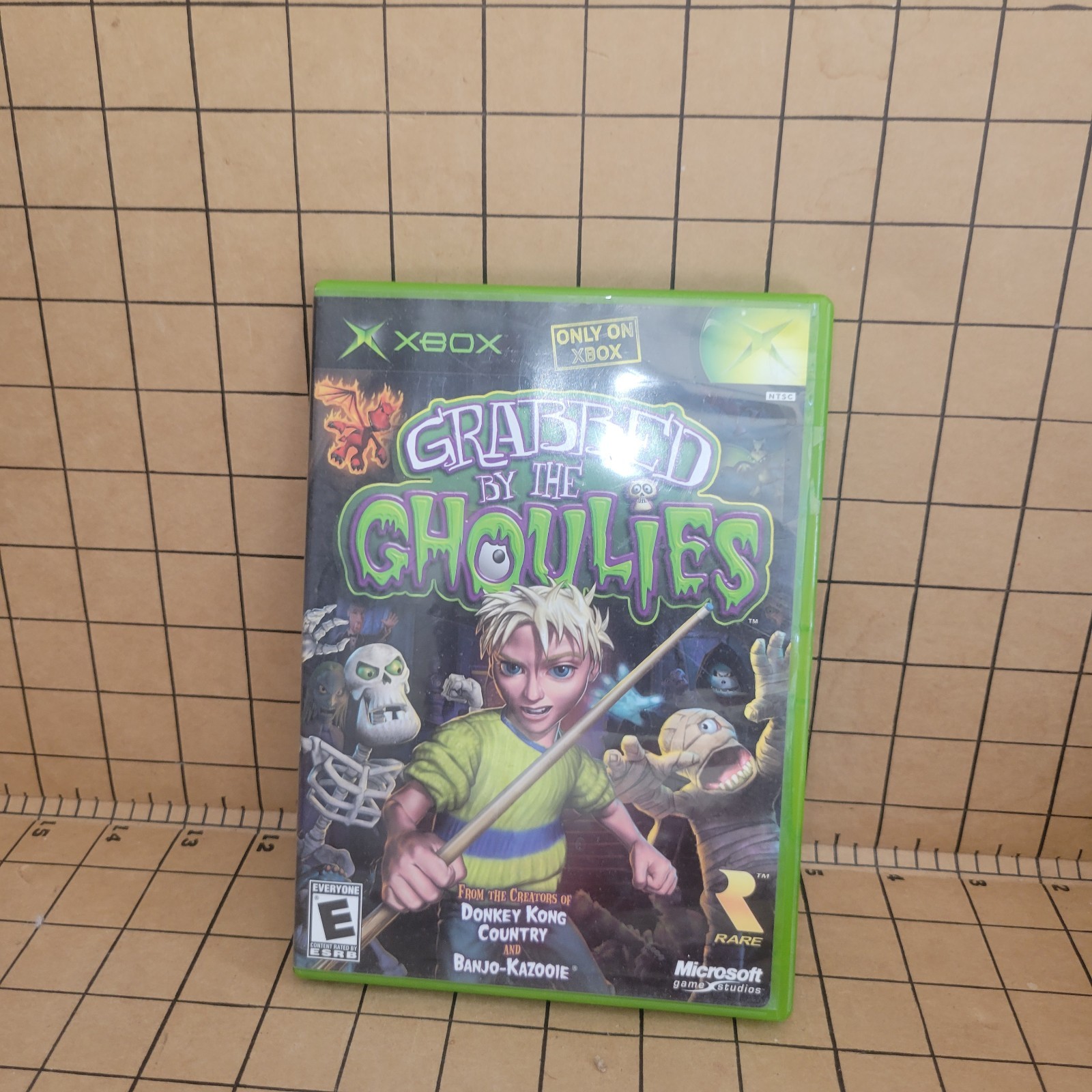 Grabbed by the Ghoulies (Microsoft Xbox, 2003) GREAT CONDITION
