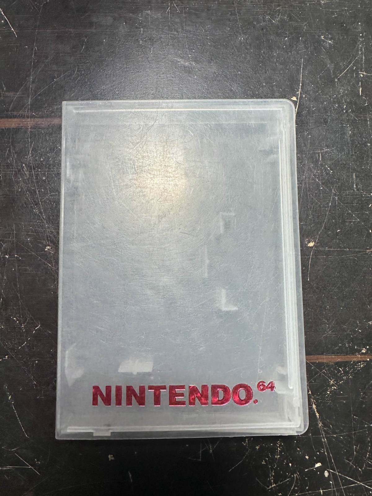Nintendo 64 Clear Clamshell Case Dust Cover Authentic N64 OEM LOT OF 2