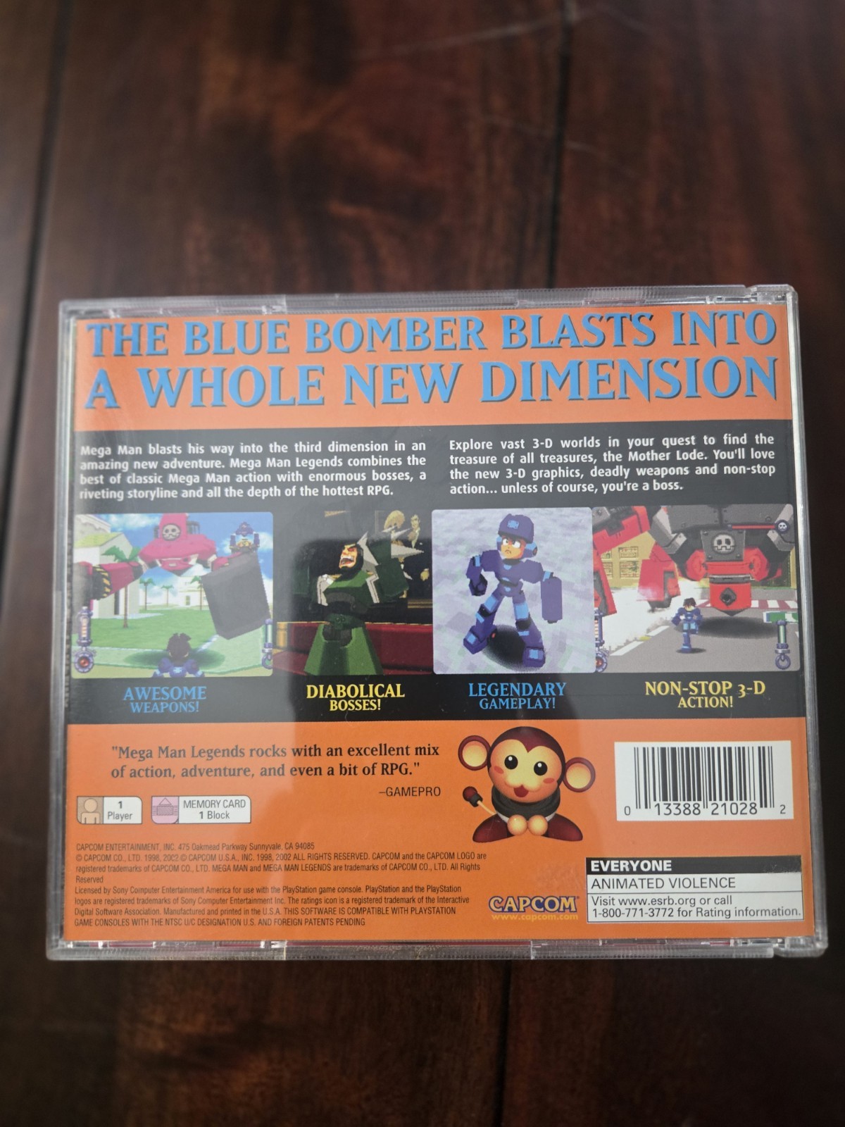 Mega Man: Legends (Playstation 1/PS1) Complete, Tested amd Works!