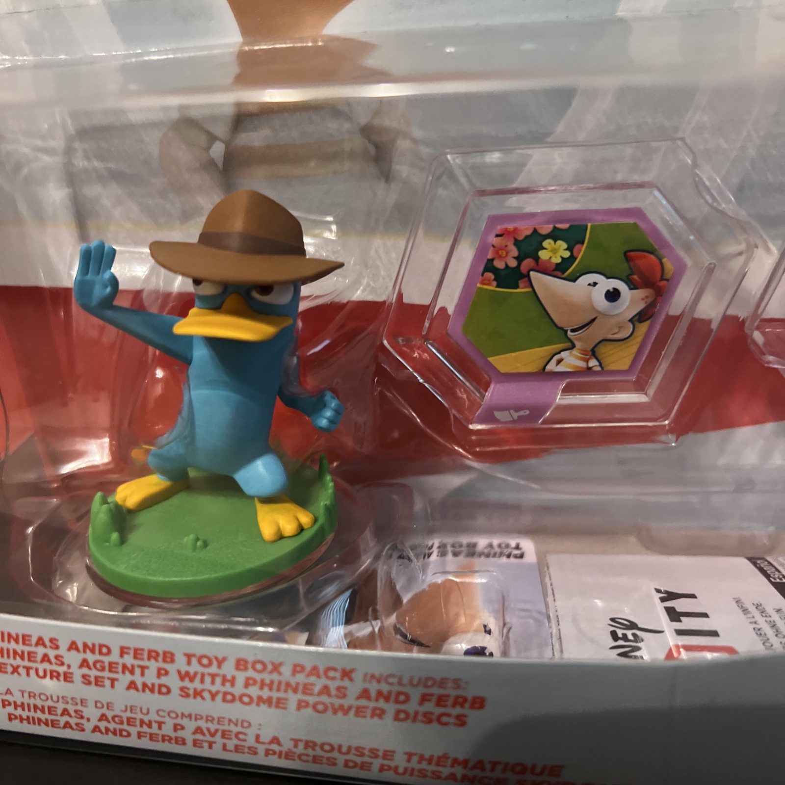 Disney Infinity Phineas & Ferb Agent P Figure Toy Box Pack *NEW* Xbox 360 Wii