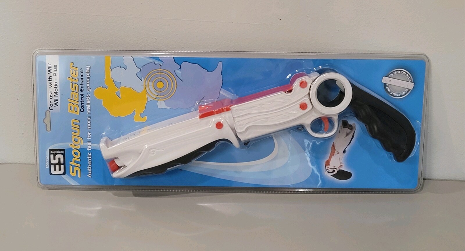 Wii Shotgun Controller Accessory Nintendo Wii Game Attachment 15″ SEALED NOS ✅️