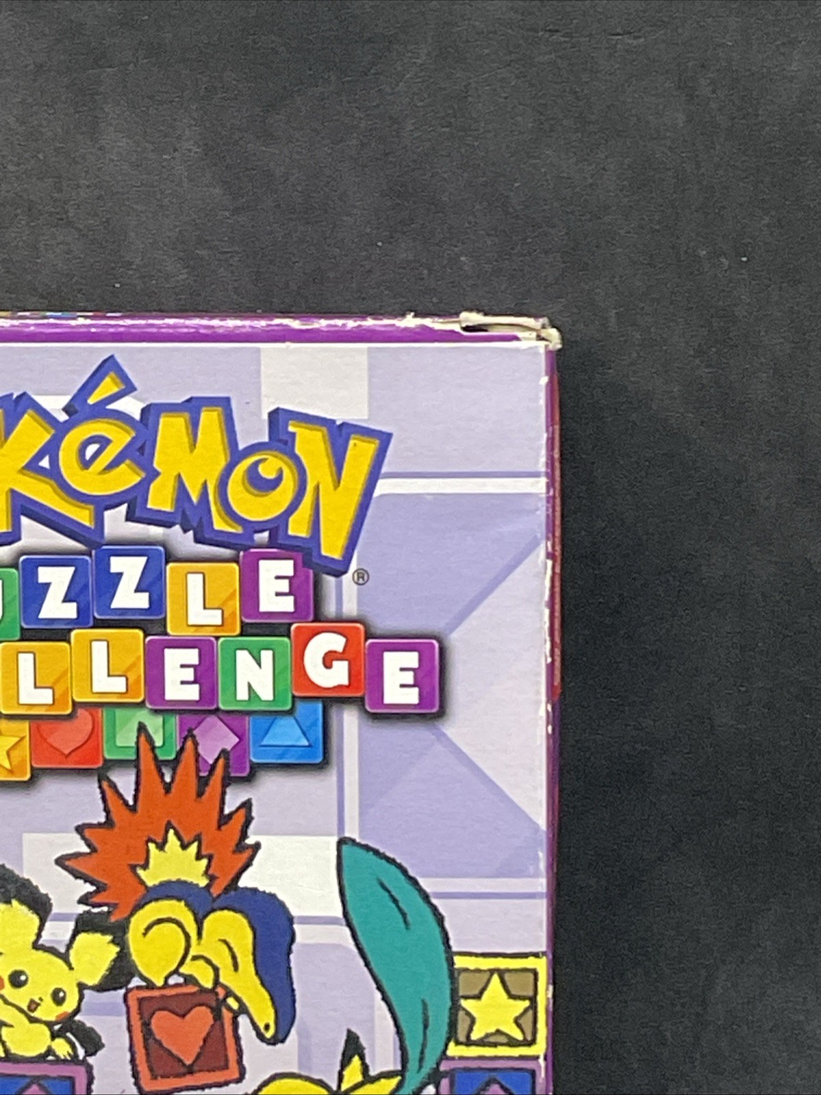 Pokémon Puzzle Challenge (Nintendo Game Boy Color, 2000) Box Only