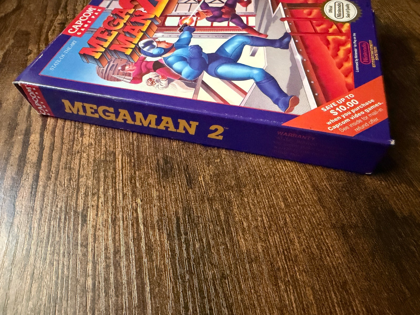 original Mega Man 2 complete in box nintendo nes megaman ii game