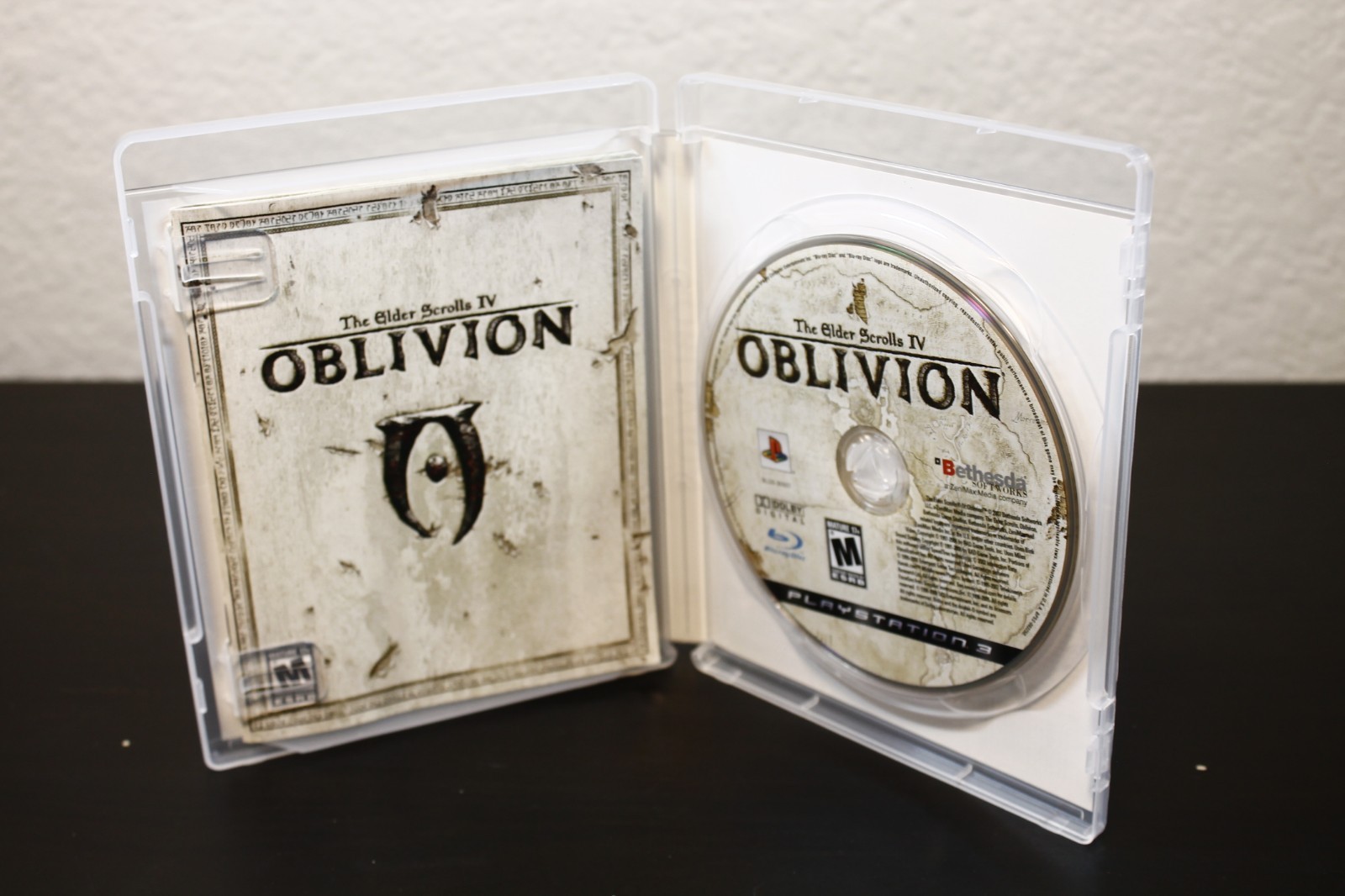 PlayStation 3 Oblivion & Skyrim Lot Game CIB Mint Disc Map Included Clean Tested