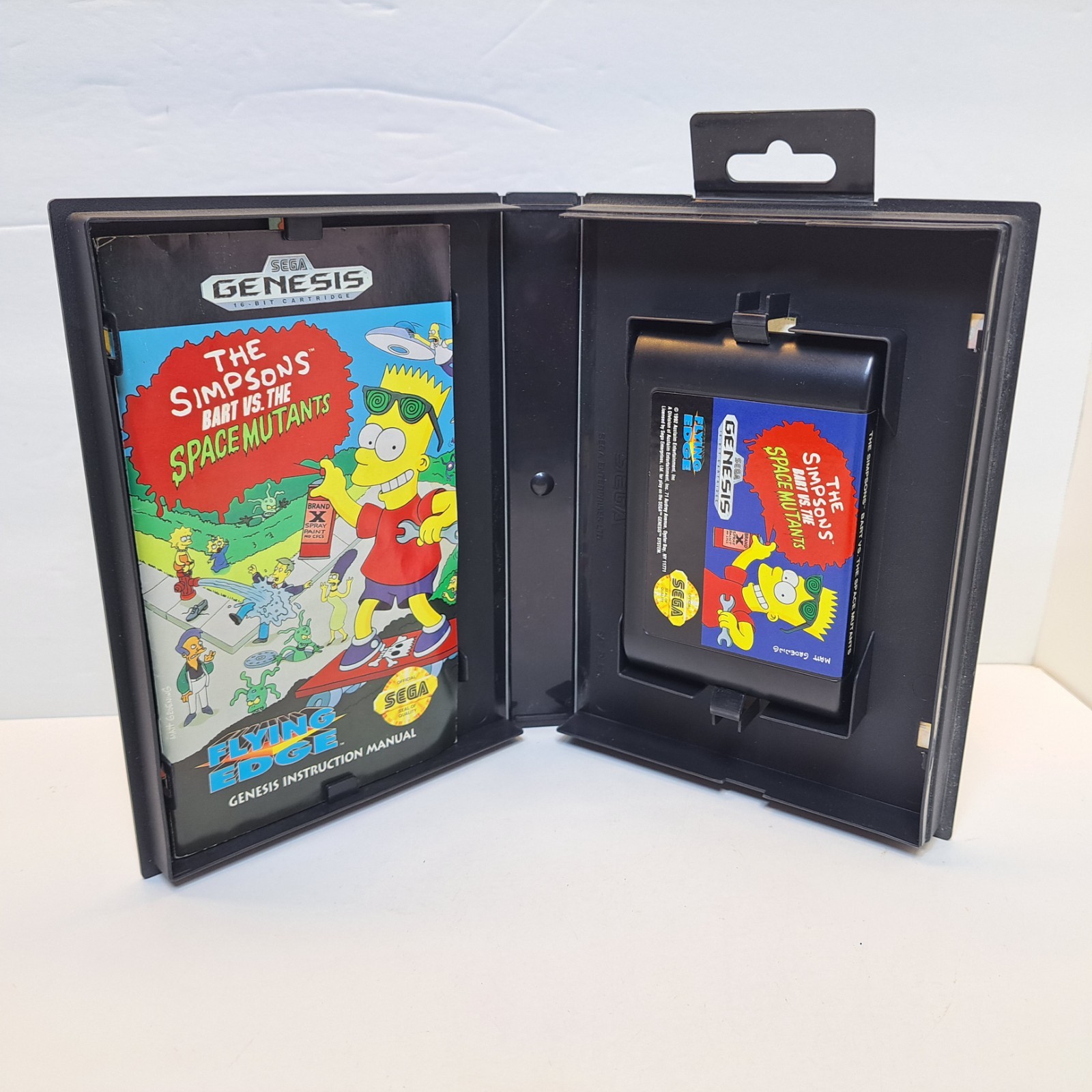 The Simpsons Bart vs The Space Mutants (SEGA Genesis) Cib TESTED Works