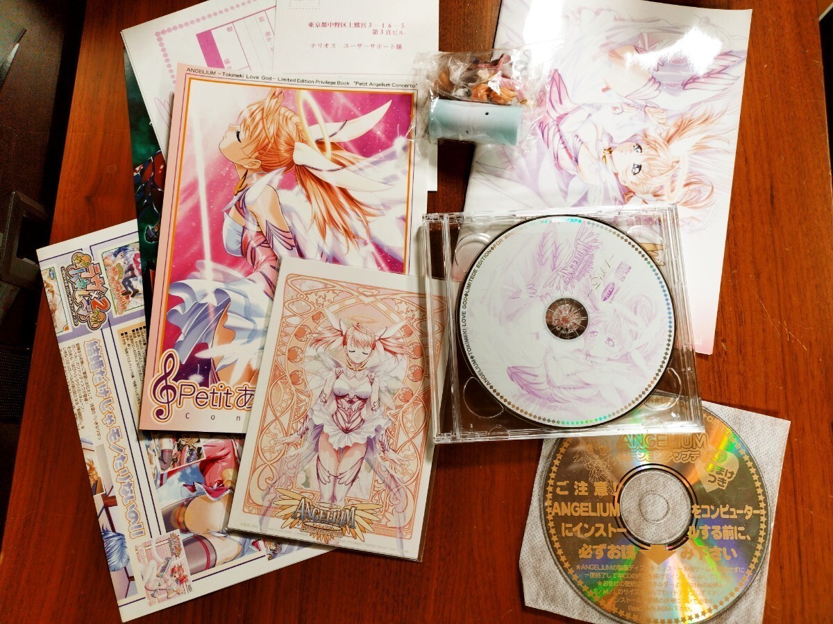 Angelium -Tokimeki Love God- First Press Limited Edition VN PC Game Software