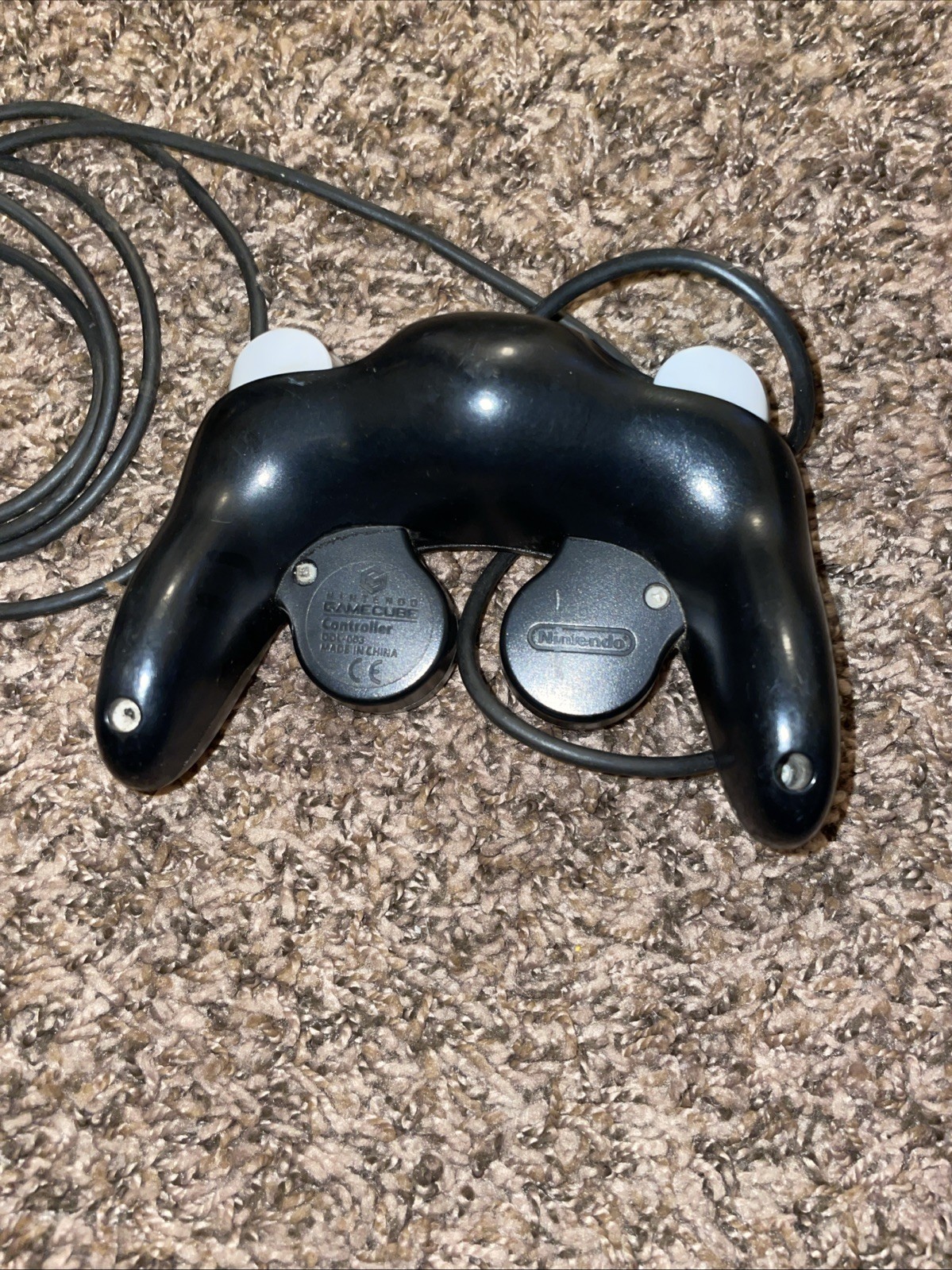 Original Nintendo Gamecube Controller – Black