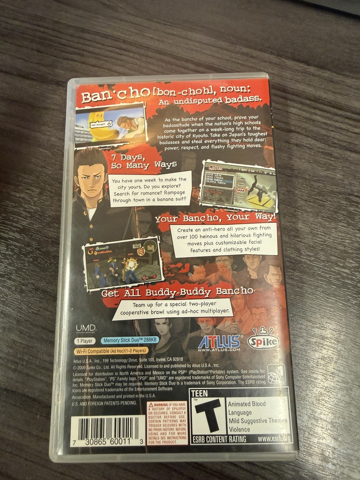 Kenka Bancho: Badass Rumble complete with manual