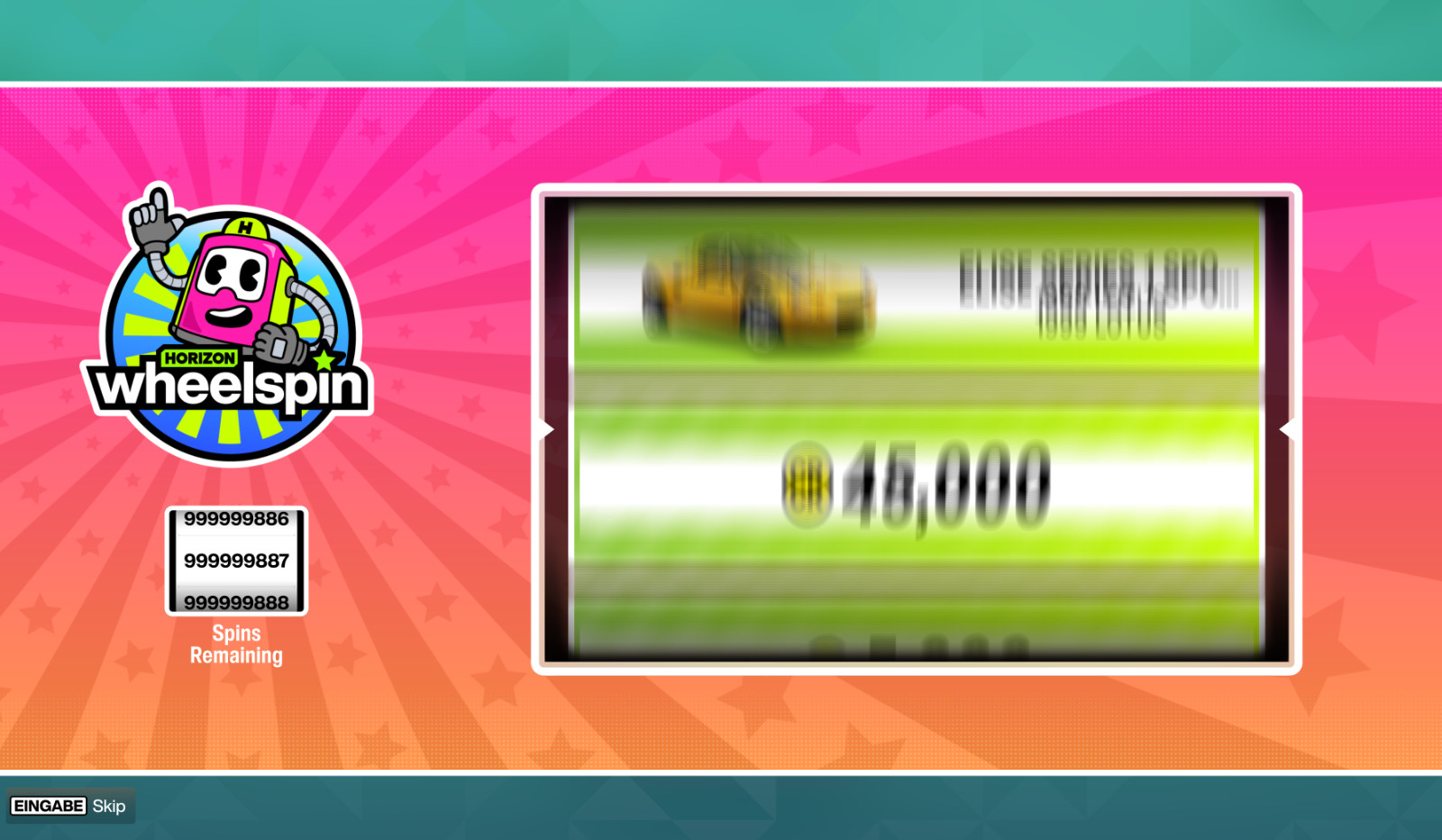 Forza Horizon 6 ALL 640+ Cars Unl. Wheelspins 999.999.999 CREDITS XBOX PC STEAM
