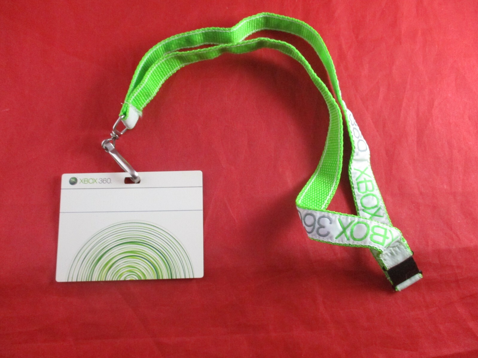 XBOX 360 Beta Development Team Lanyard Chain Promo Name Tag Holder