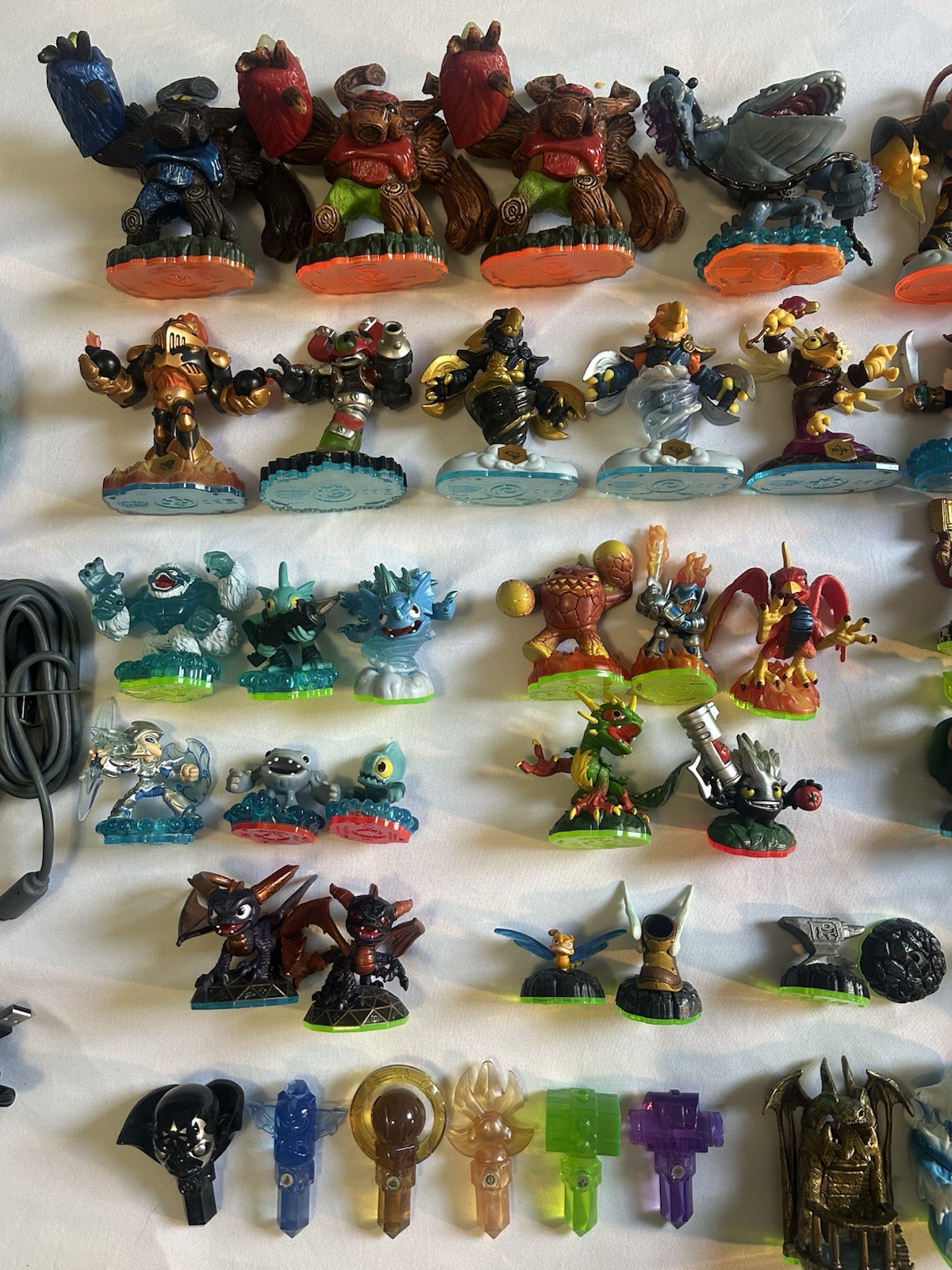 Skylanders LOT of 53, Portals & Games, Giants Swap Force Trap Team Superchargers