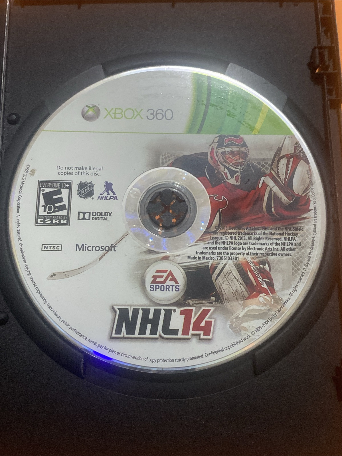 NHL 14 (Microsoft Xbox 360, 2013) (XB3-049)