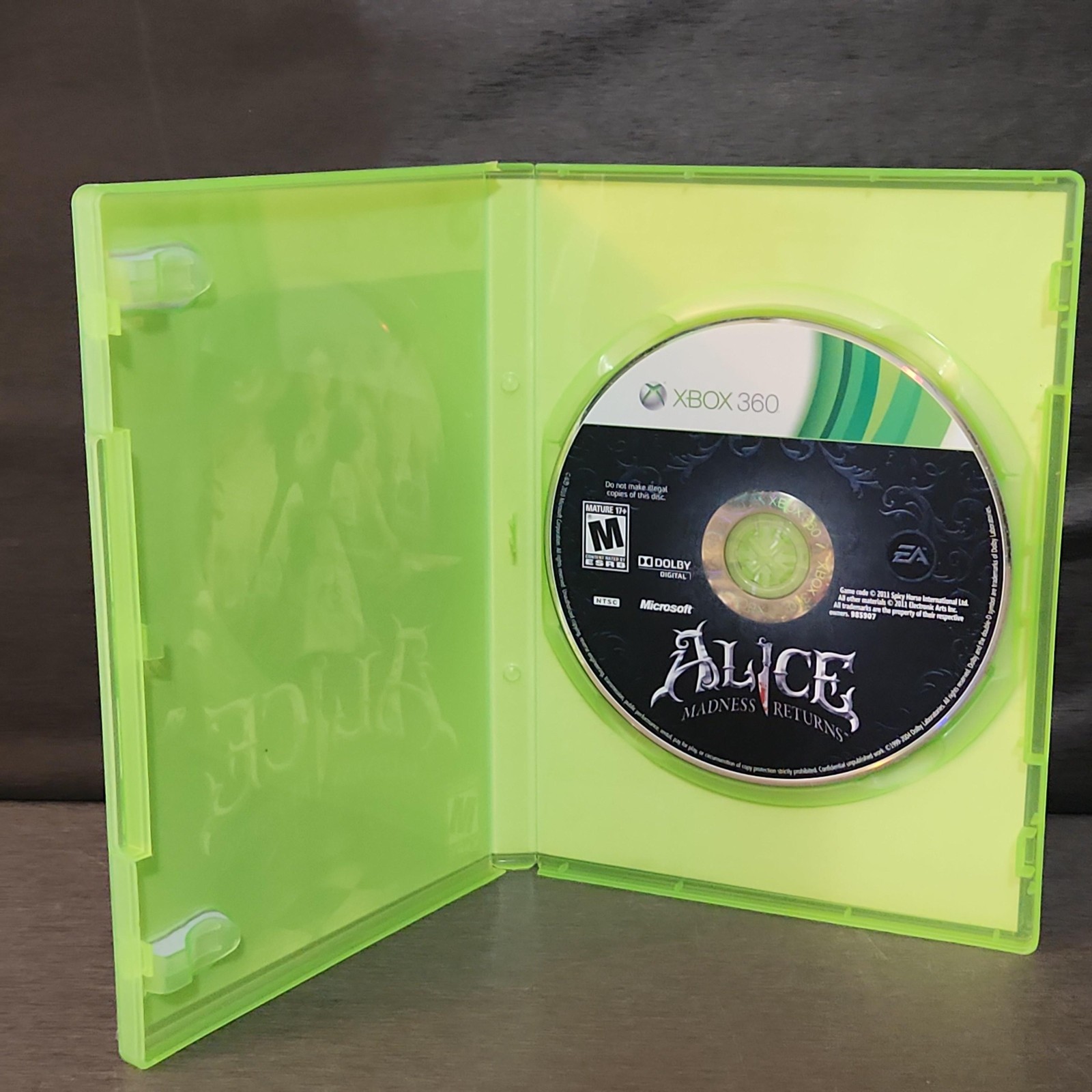 Alice Madness Returns Xbox 360 Game