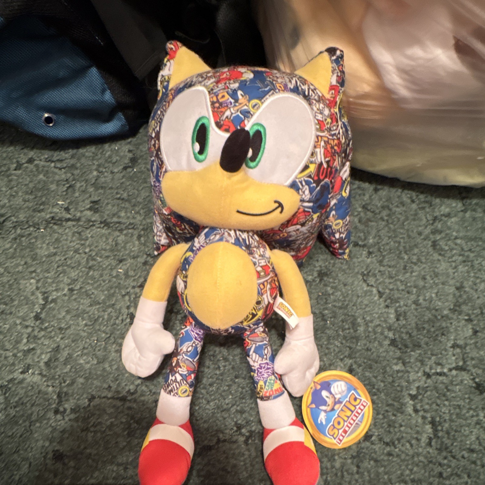 SEGA Sonic the Hedgehog Sticker Bomb Plush Doll 18 in – Sonic Series (2021)