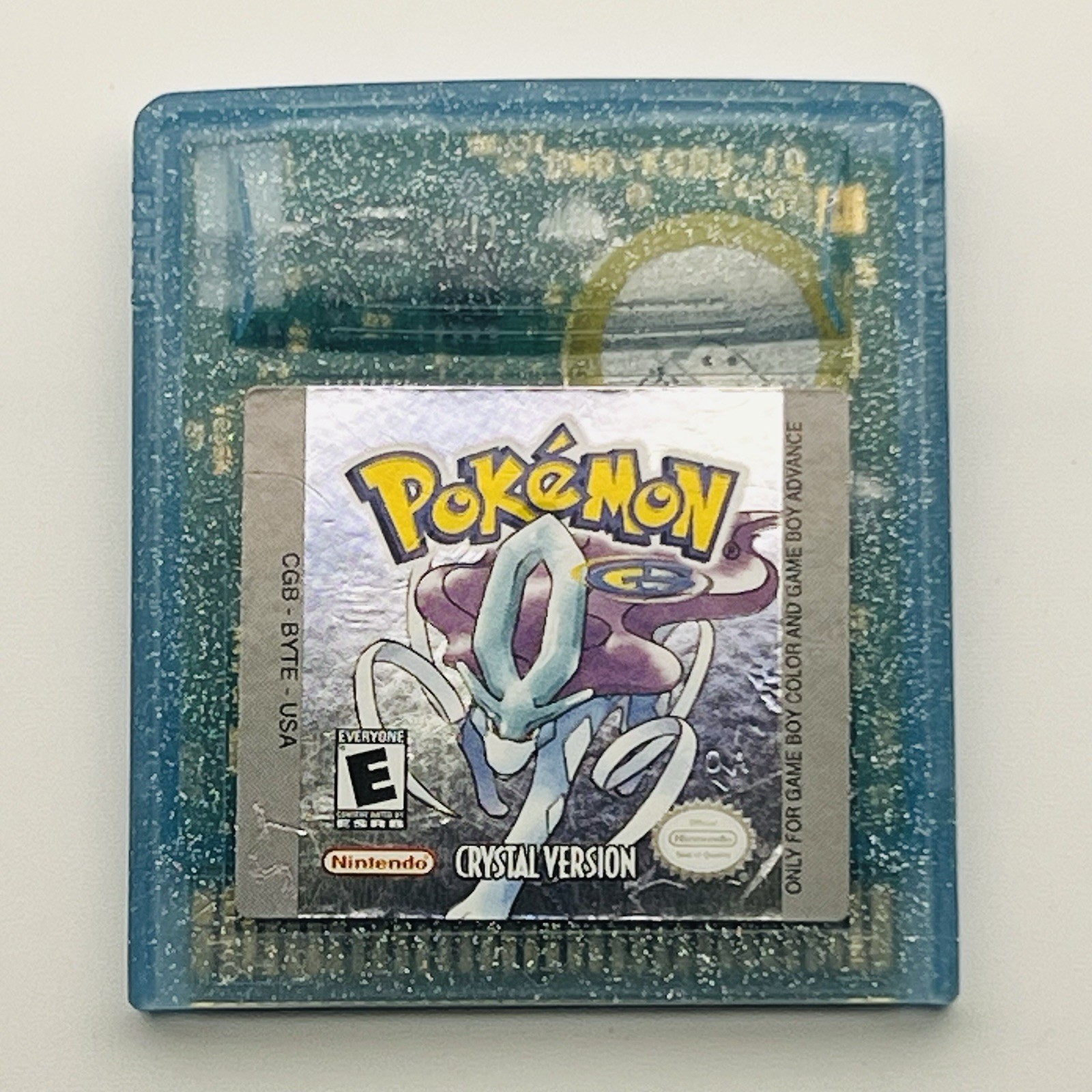 Pokemon Crystal Version (Misprint) CIB Complete in Box Game Boy Color Authentic