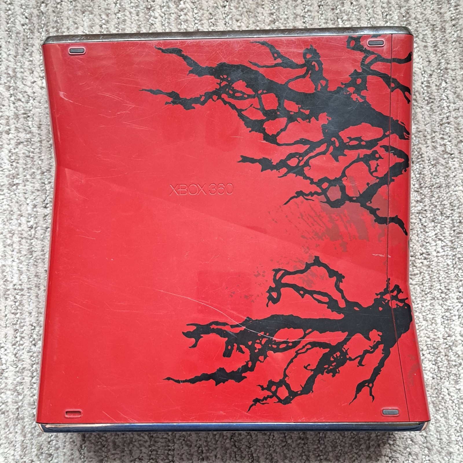 Microsoft Xbox 360 Gears of War 3 Limited Edition Console Reads Discs, Overheats