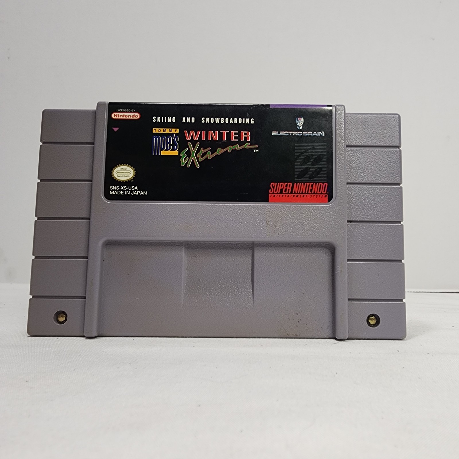 SNES: Tommy Moe’s Winter Extreme: Skiing & Snowboarding Game CART ONLY – Tested